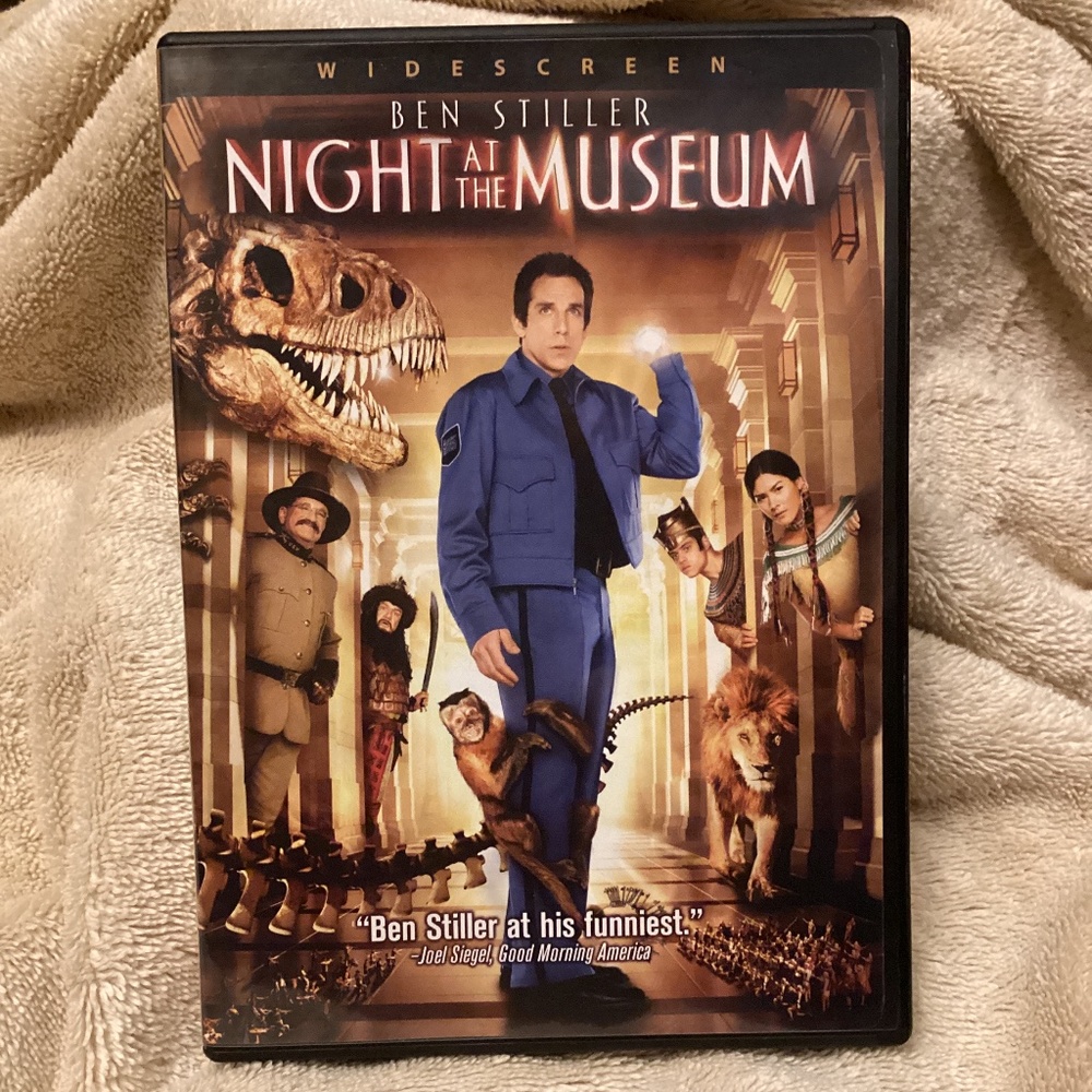Night at the Museum DVD 2006 Widescreen Ben Stiller Robin Williams